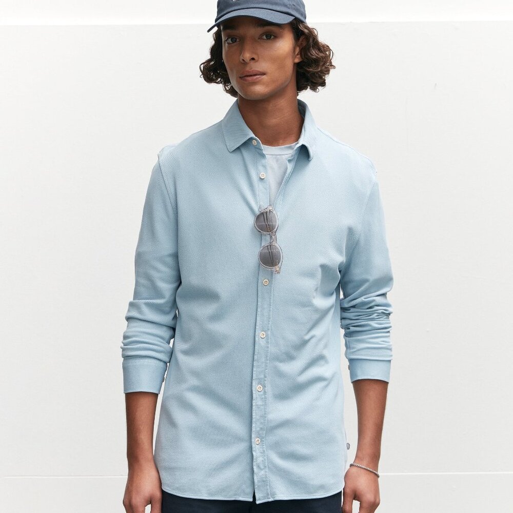 The GoodPeople Jersey Pique Shirt